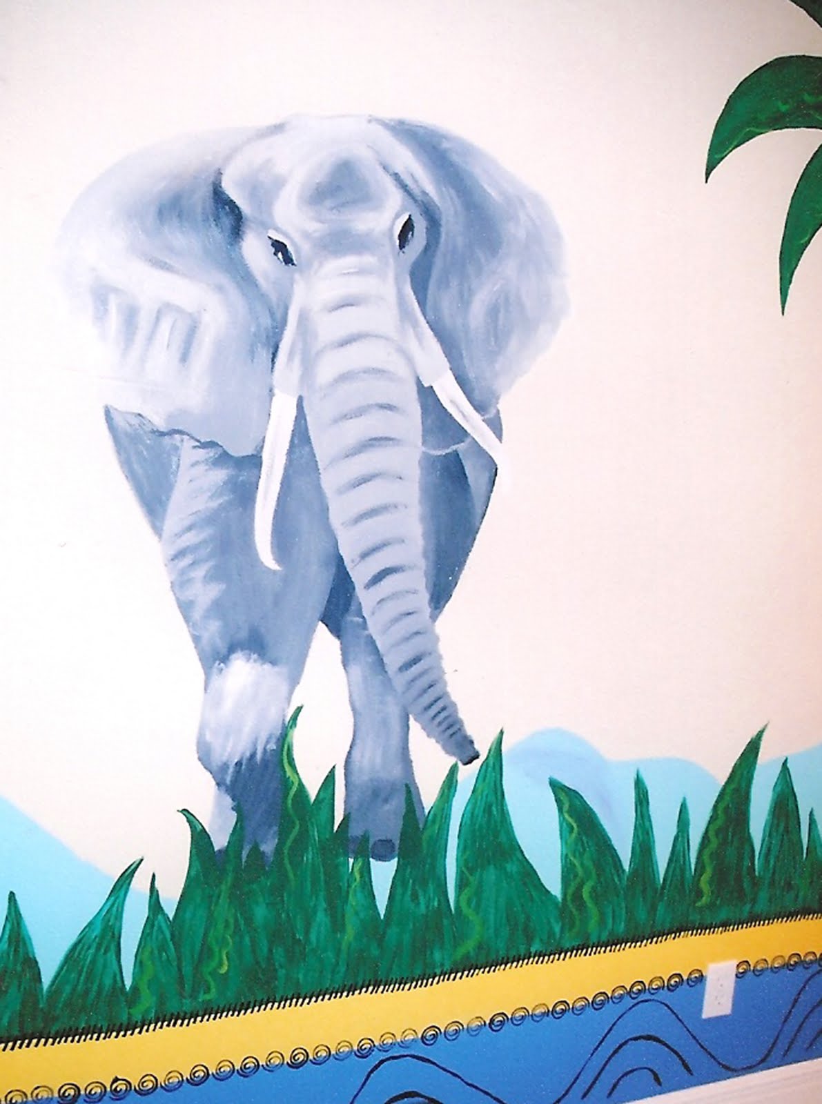 The Kersten Haus Mural Mural on the Wall...