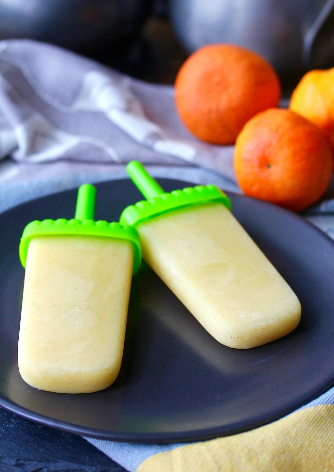 Orange Cream Ice Pops Karen's Kitchen Stories