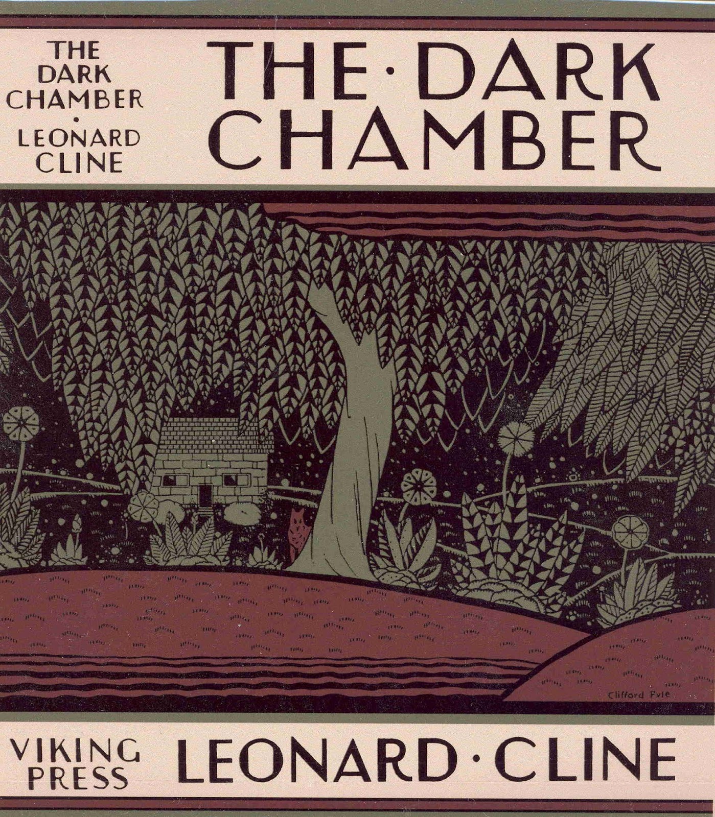 Leonard Cline Leonard Clines Third Novel The Dark Chamber 1927