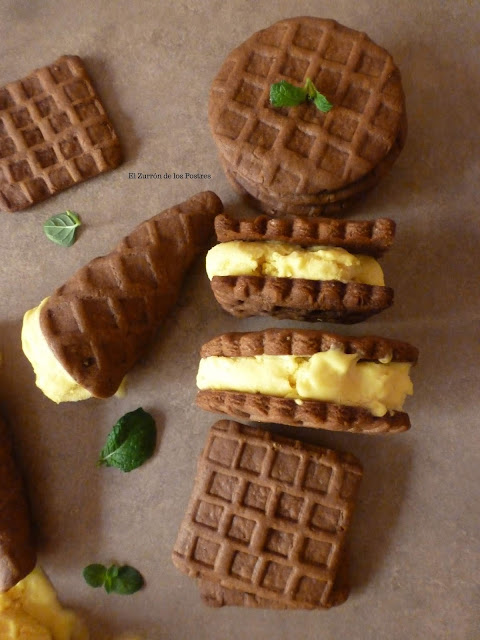 Galletas De Cacao Para Helados (conos O Cucuruchos)
