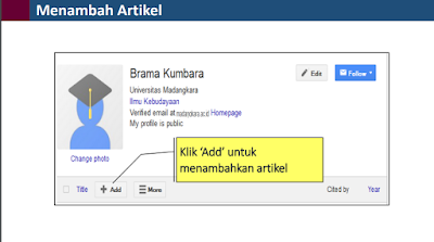 Cara Menambah Artikel Jurnal Makalah Di Google Scholar