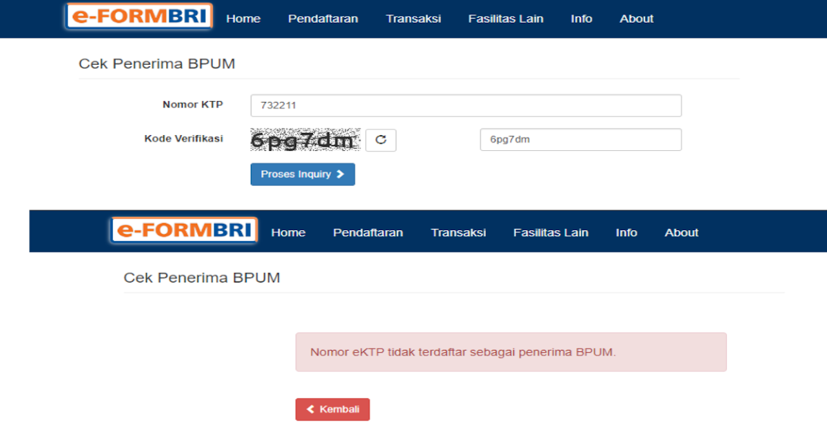 Cara Daftar eform.bri.co.id/bpum + Cek Penerima BLT UMKM Simentik