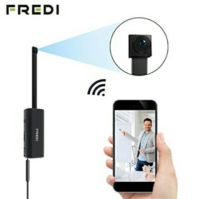 Fredi Spy Camera - 720P Mini WiFi Security Cam
