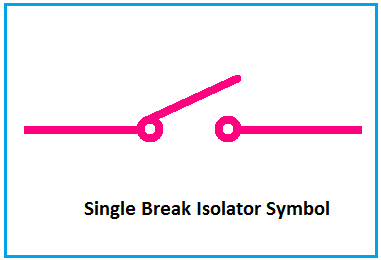 Electrical Isolator Types, Function, Symbol, Diagram - ETechnoG