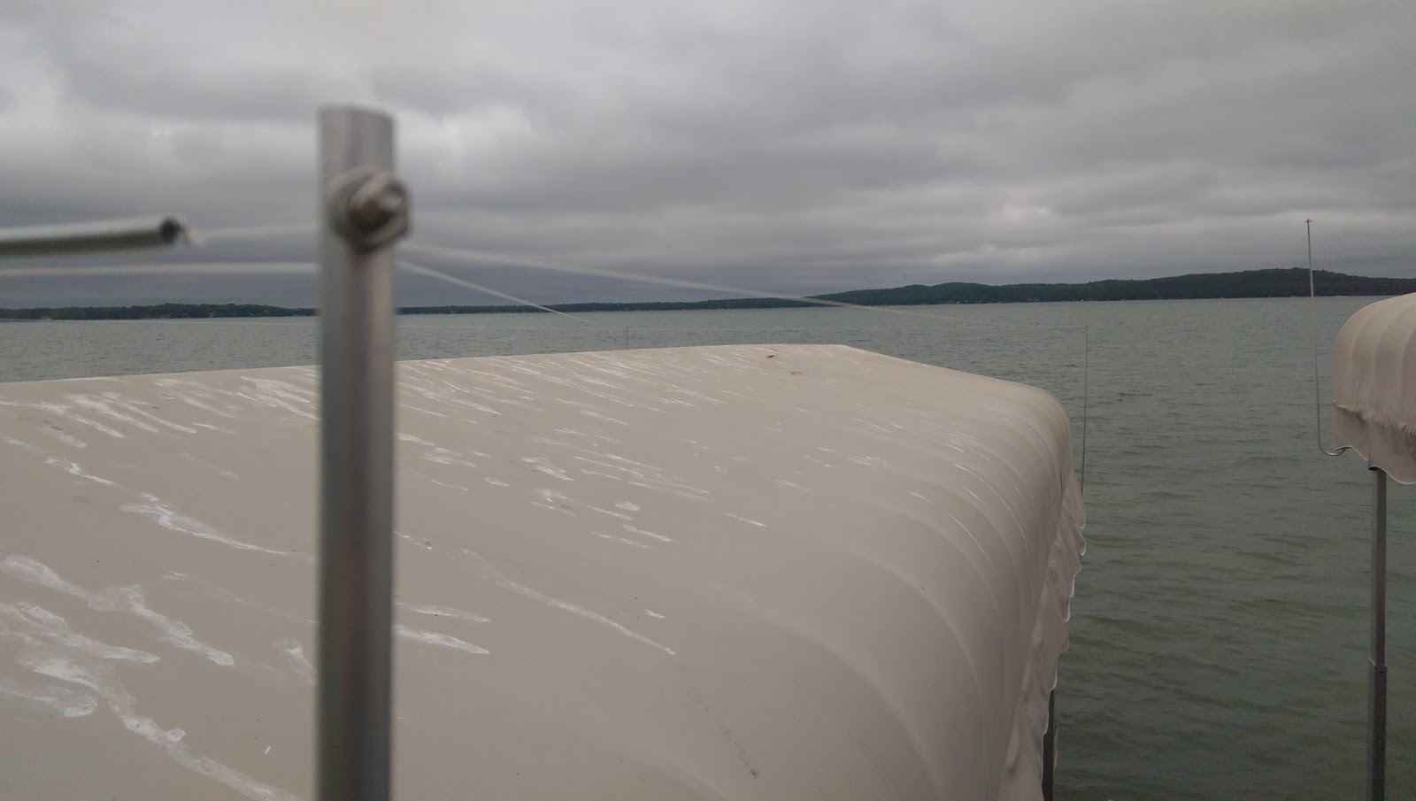The Chad Experience DIY Boat Canopy Bird Wire Effective and Elegant Seagull Deterrent