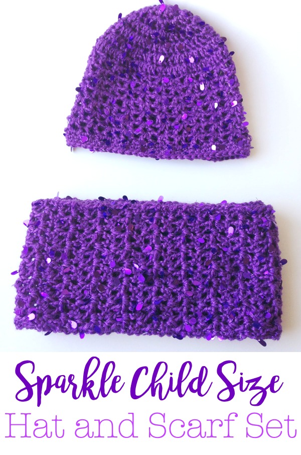 Marlo Hat + Scarf, free beginner crochet hat and scarf set - TL Yarn Crafts