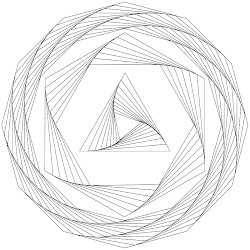 geometric drawing lines templates draw patterns math string whirls straight tutorial mandala pattern projects paper eat nail geometrische pages coloring