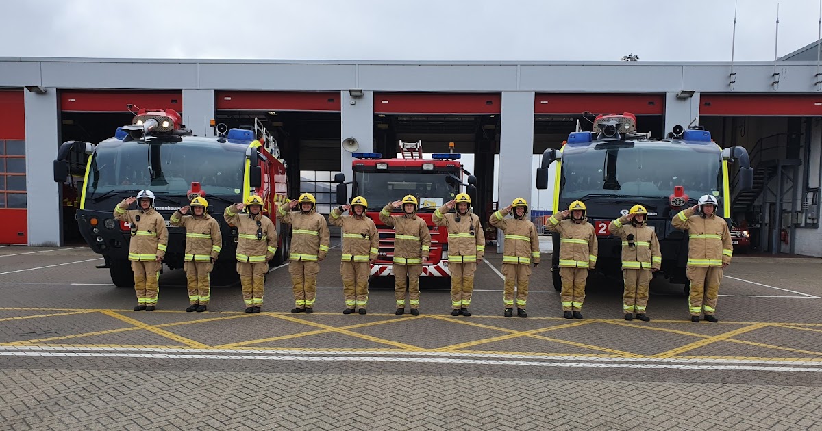 Air101 Airport firefighters salute our forces for Armed Forces Day