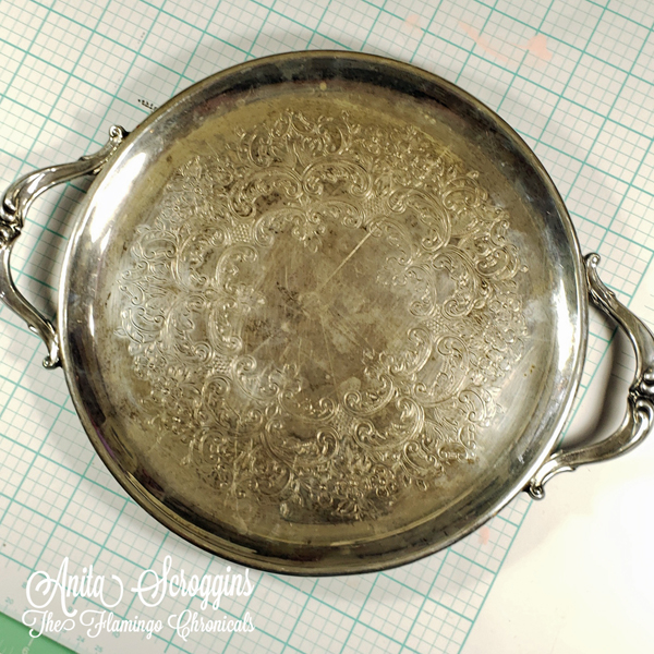 Old Silver Tray