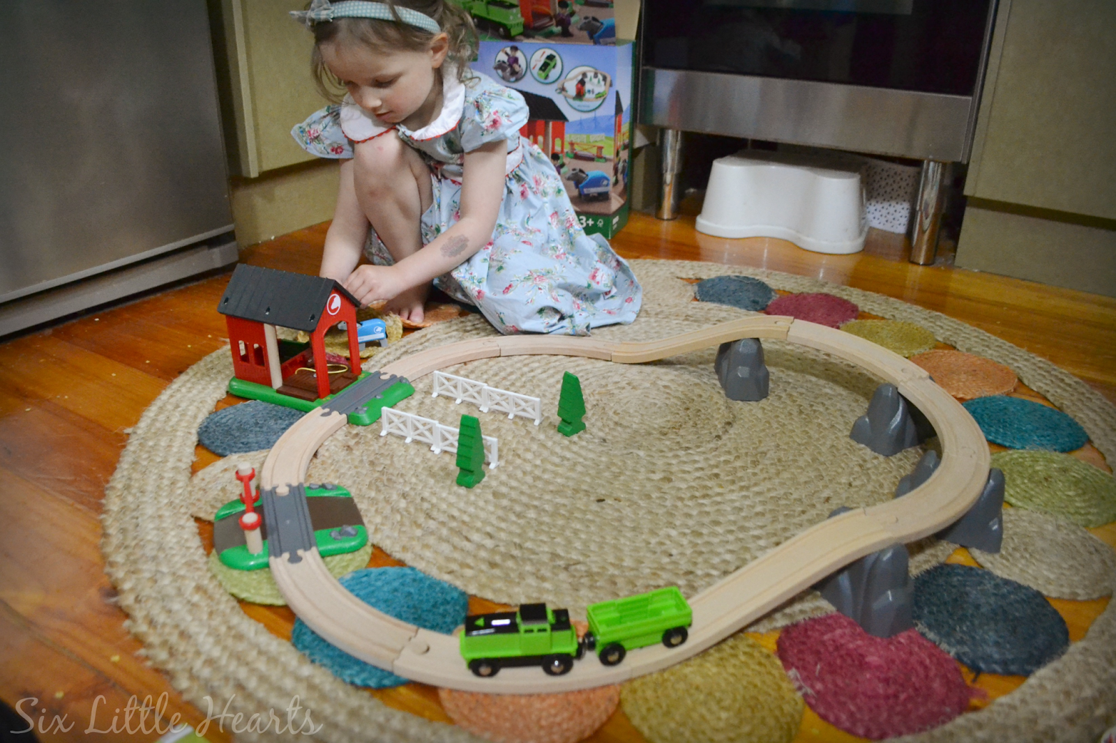 brio countryside horse set