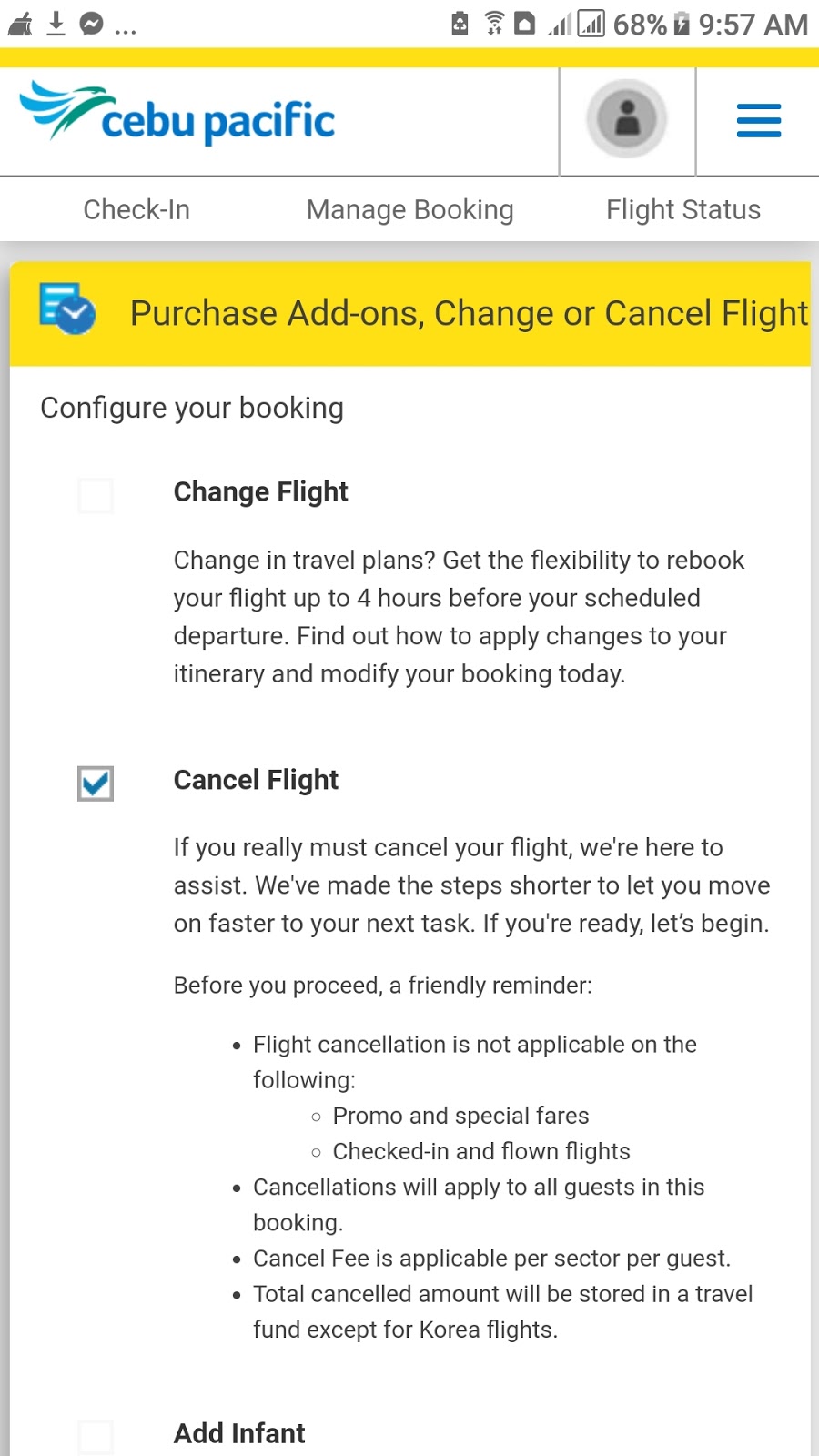Pinoy Roadtrip CEBU PACIFIC How to Cancel Flights Online and Get a Refund