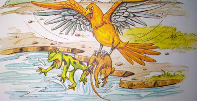 धूर्त मेंढक In Hindi Moral Stories For Class 8