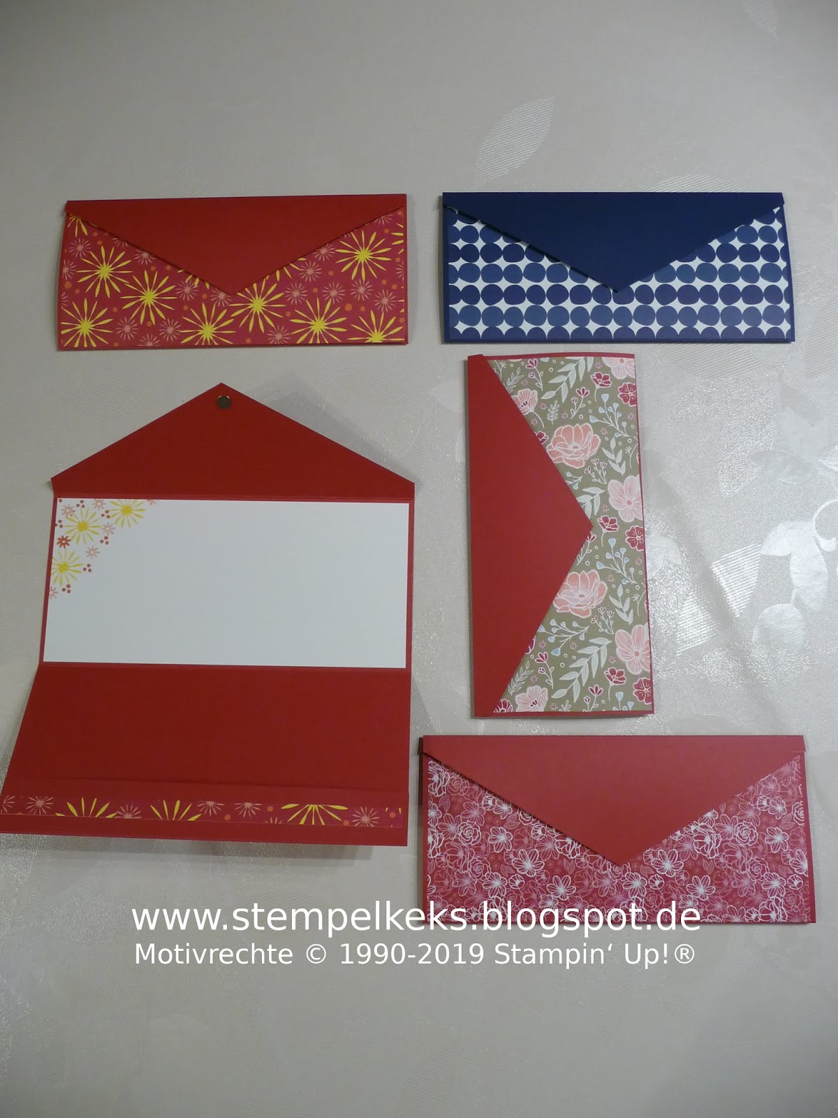 Stempelkeks: Gutschein-, Geldscheinkarten Workshop