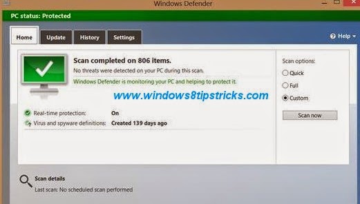 windows defender scanner windows defender scanner