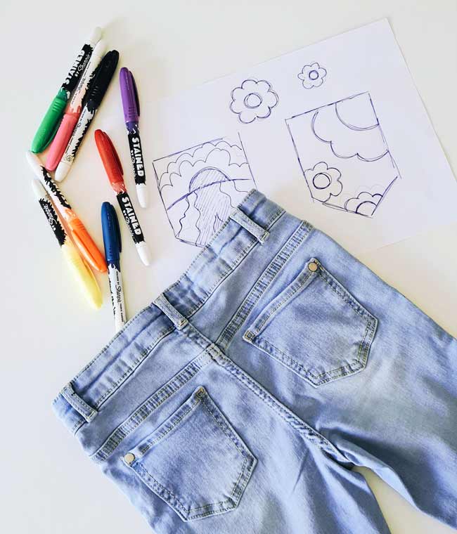Карман джинсов рисунок. Накладные джинсовые карманы. Рисунок на джинсах на кармане. Карманы на джинсах батик. Что нарисовать на джинсах карманах.