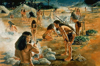 Paleo Indianer um 9000 v. Chr.
