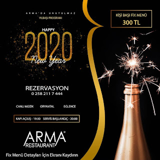 Arma Restaurant Denizli Yılbaşı Programı 2020