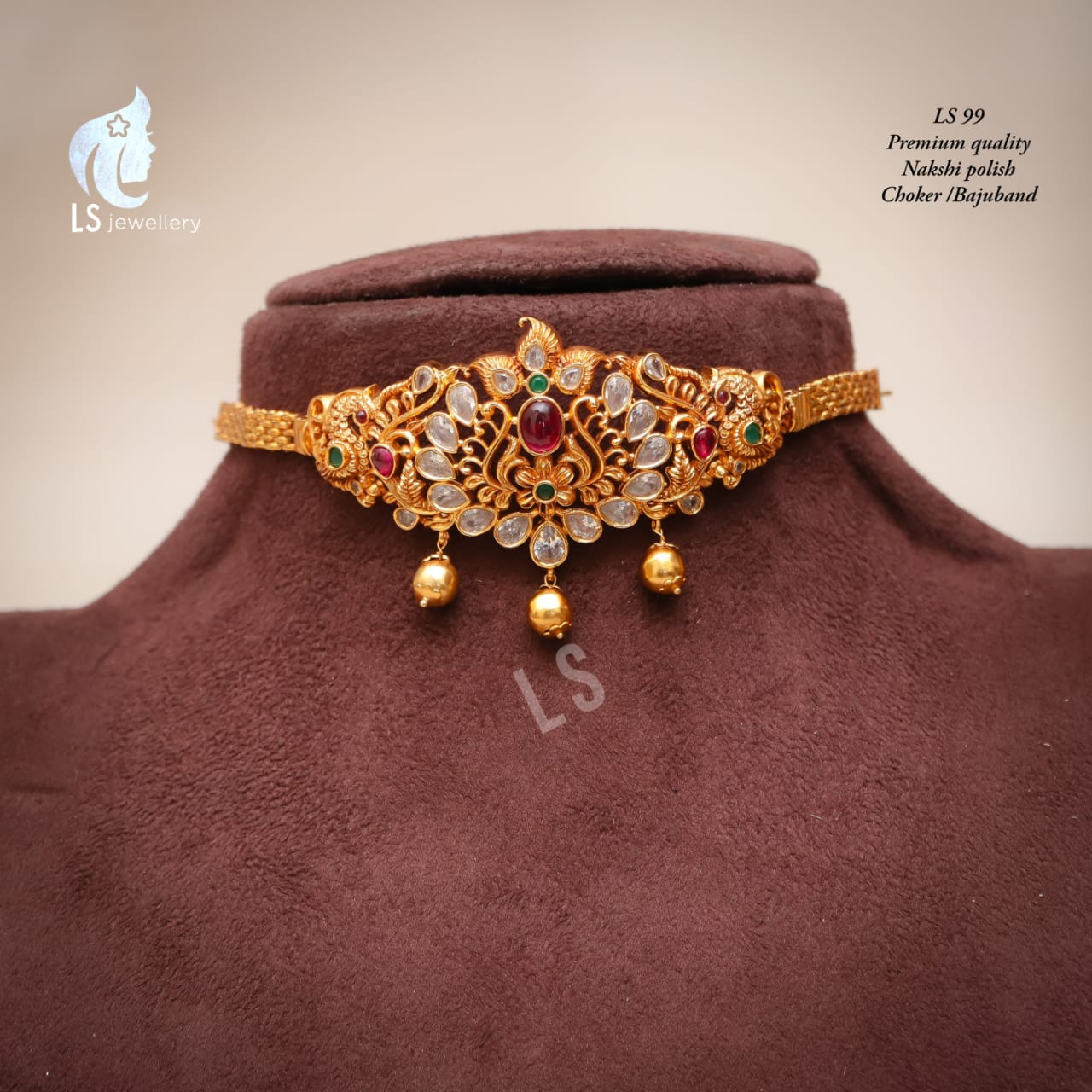 Laxmi Haram New Designs February 2021 - Indian Jewelry Designs