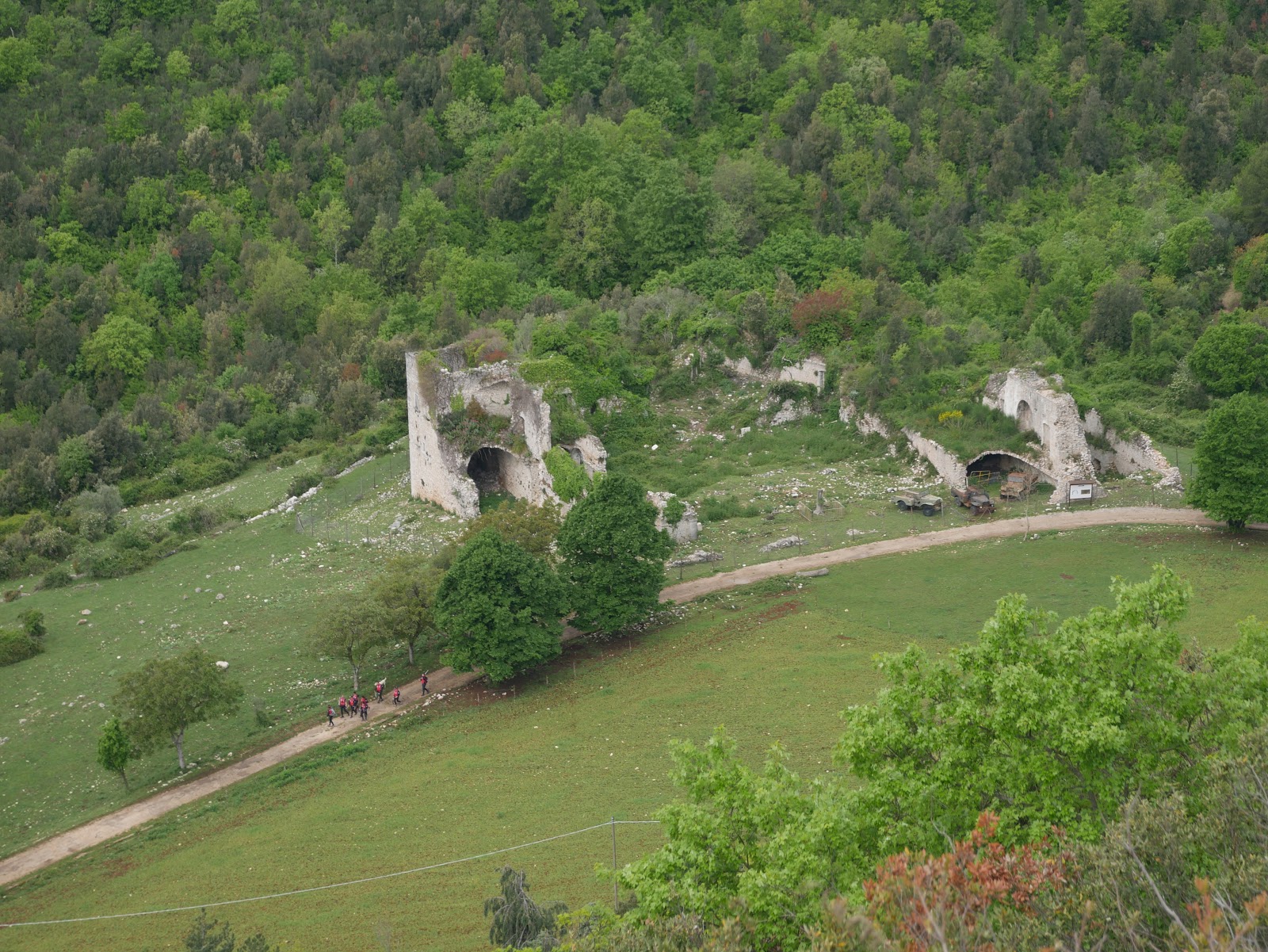 Walking the Battlefields Walking the Cavendish Road at Monte Cassino