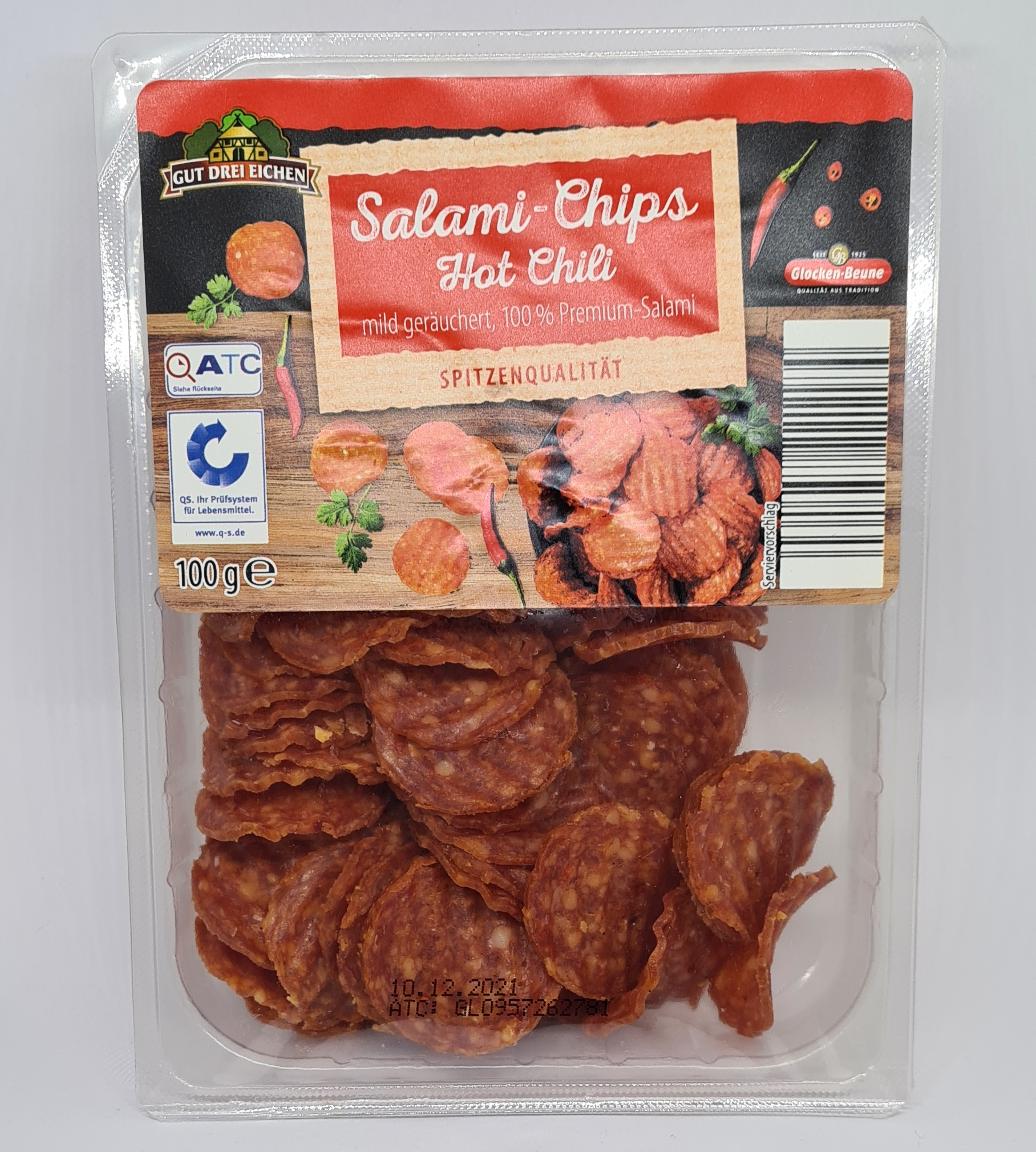 Chilihead77.de ALDI Gut Drei Eichen SalamiChips Hot Chili