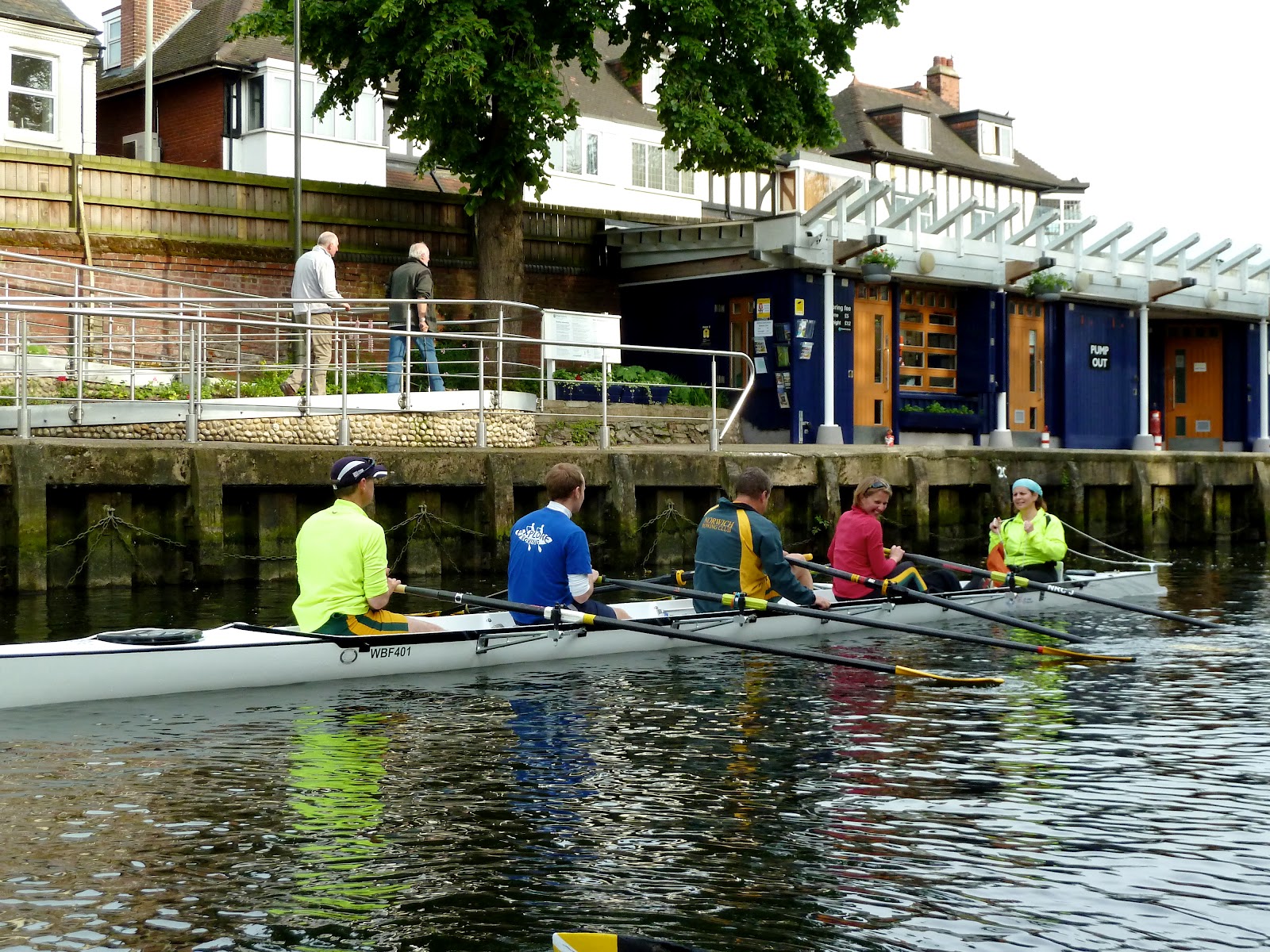 Norfolk Skiff Club Norfolk Skiff Club visits Norwich