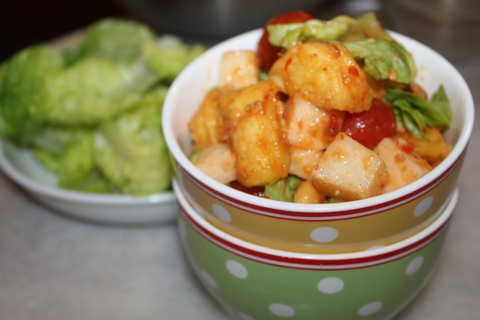 love 2 eat: SALAD TOFU TELUR / EGG TOFU SALAD