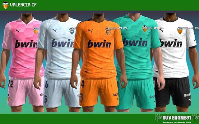 valencia fc kit
