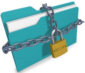 password protect folder google drive