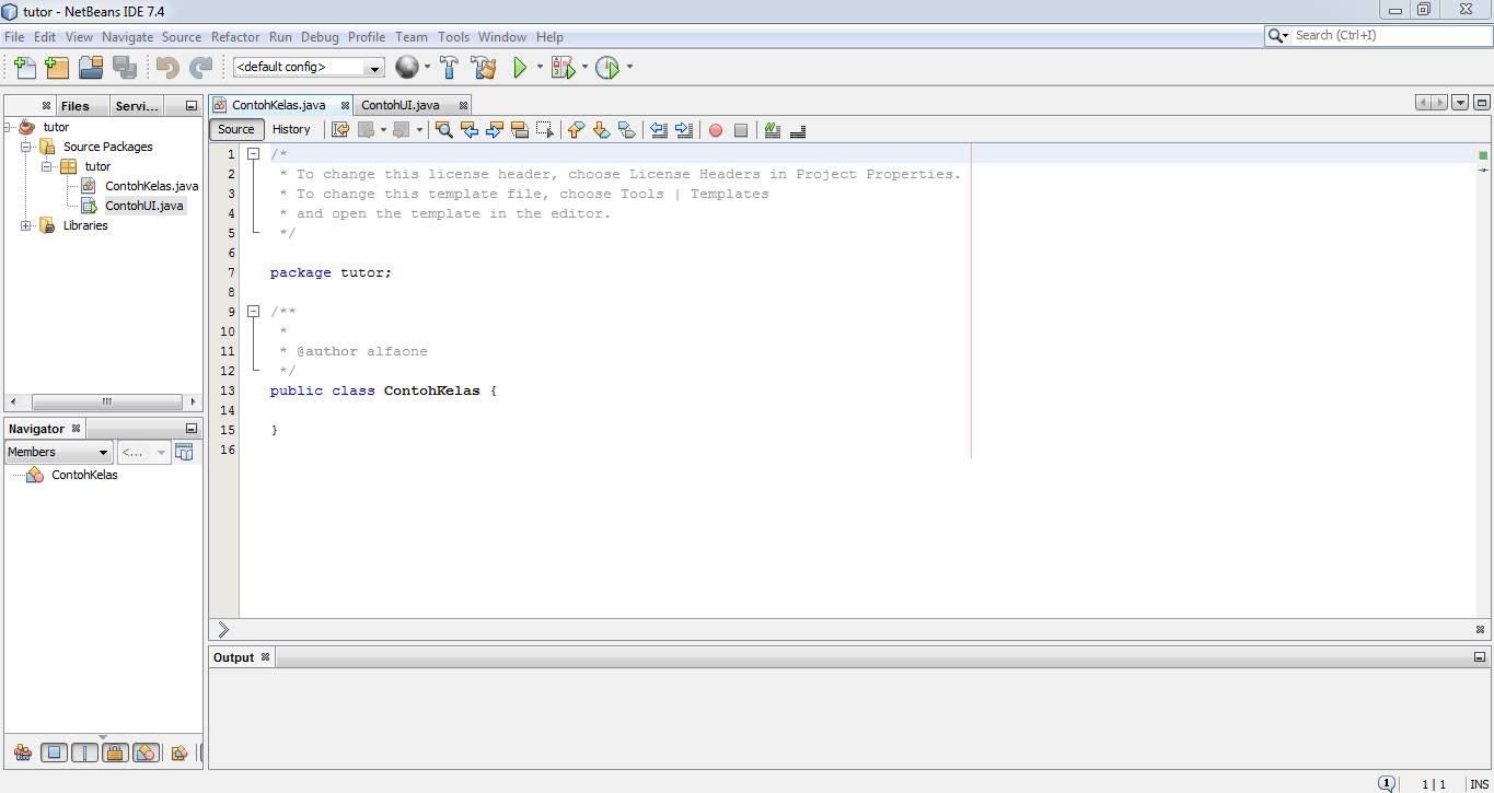 Contoh Aplikasi Java: Membuat Project di Netbeans