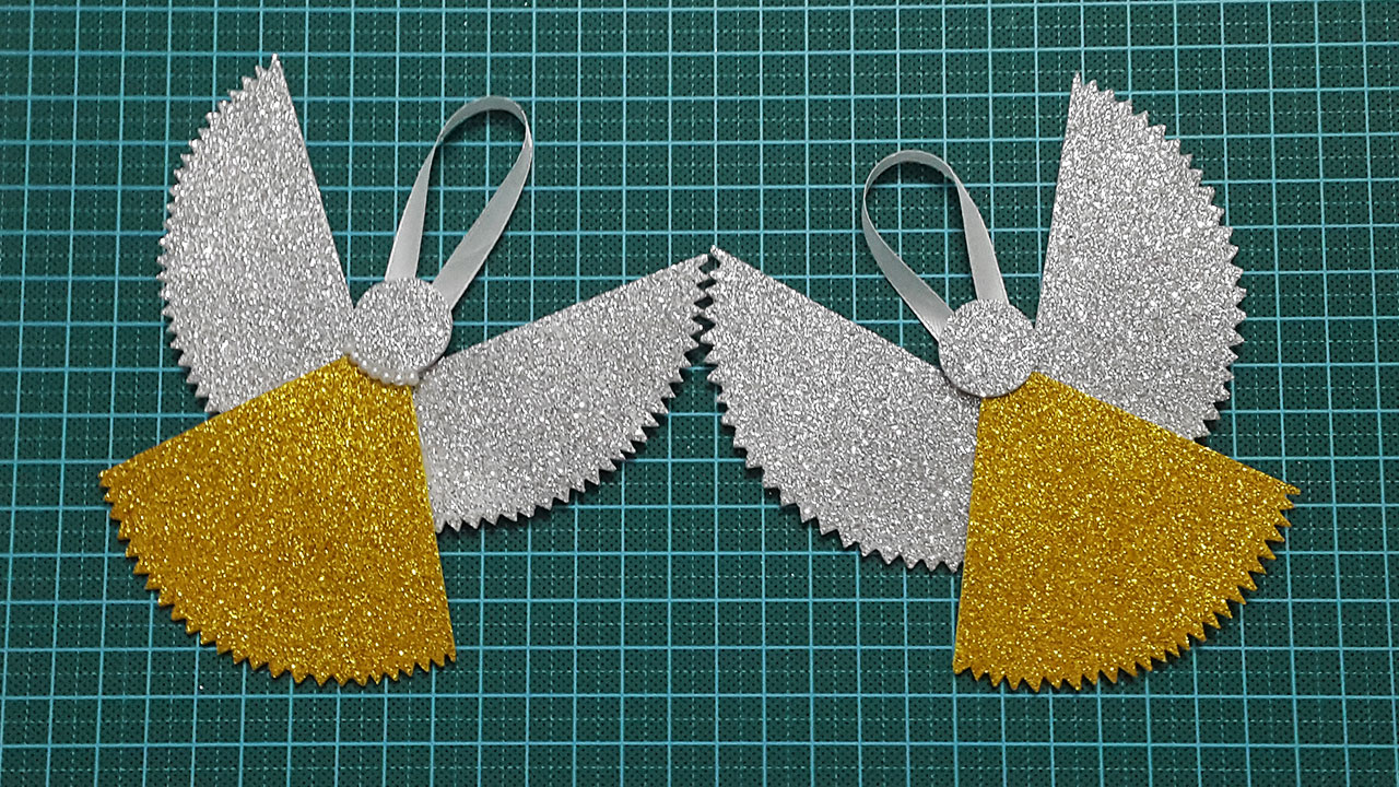 Colors Paper How To Make Paper Angel For Christmas DIY Christmas