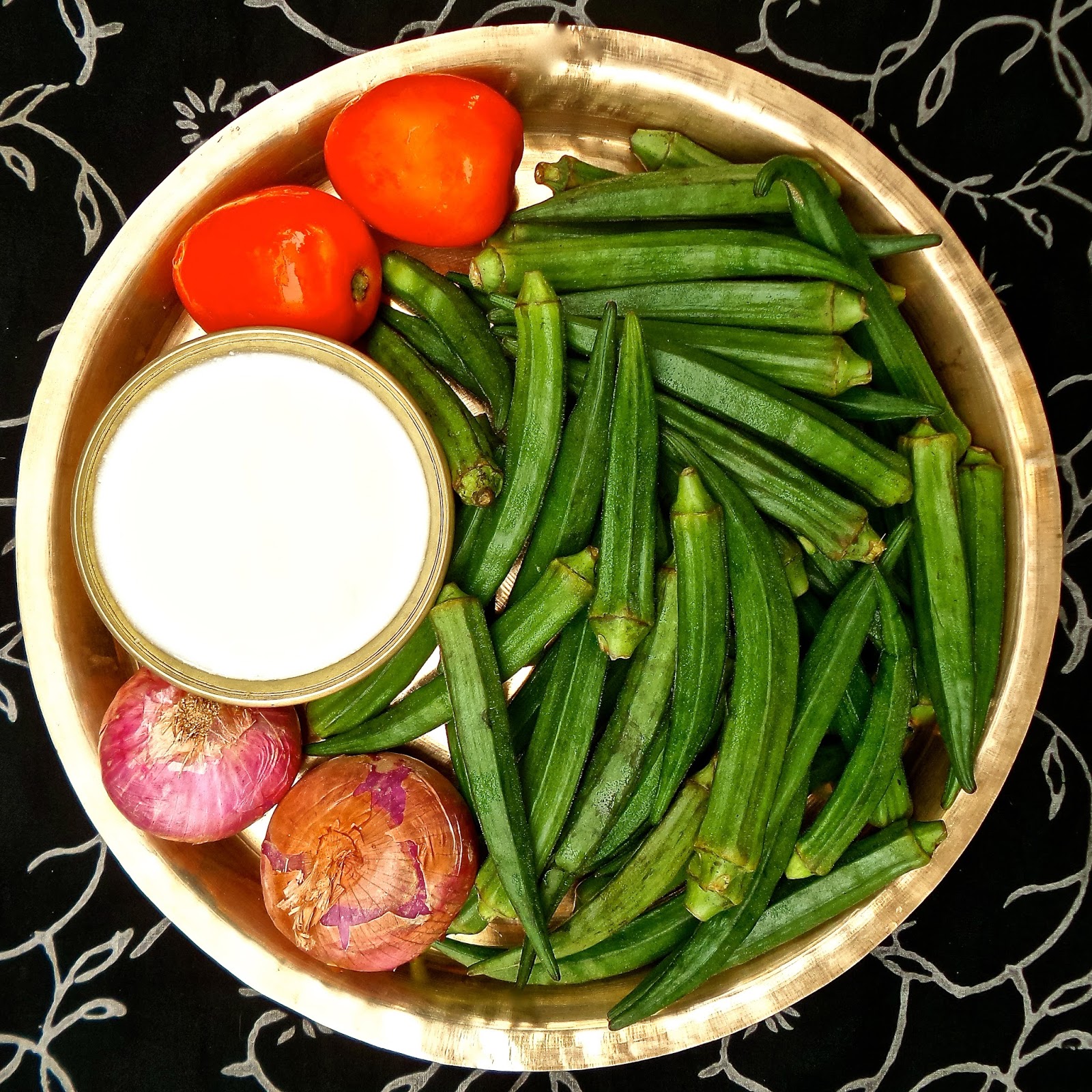 Keep Calm & Curry On Dahi Bhindi (Curried Okra with Yogurt)