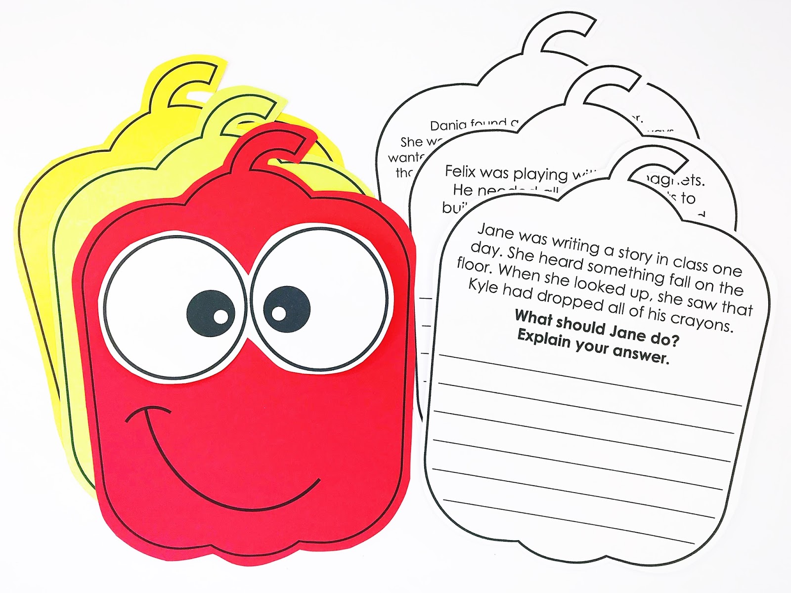 A peppers craftivity