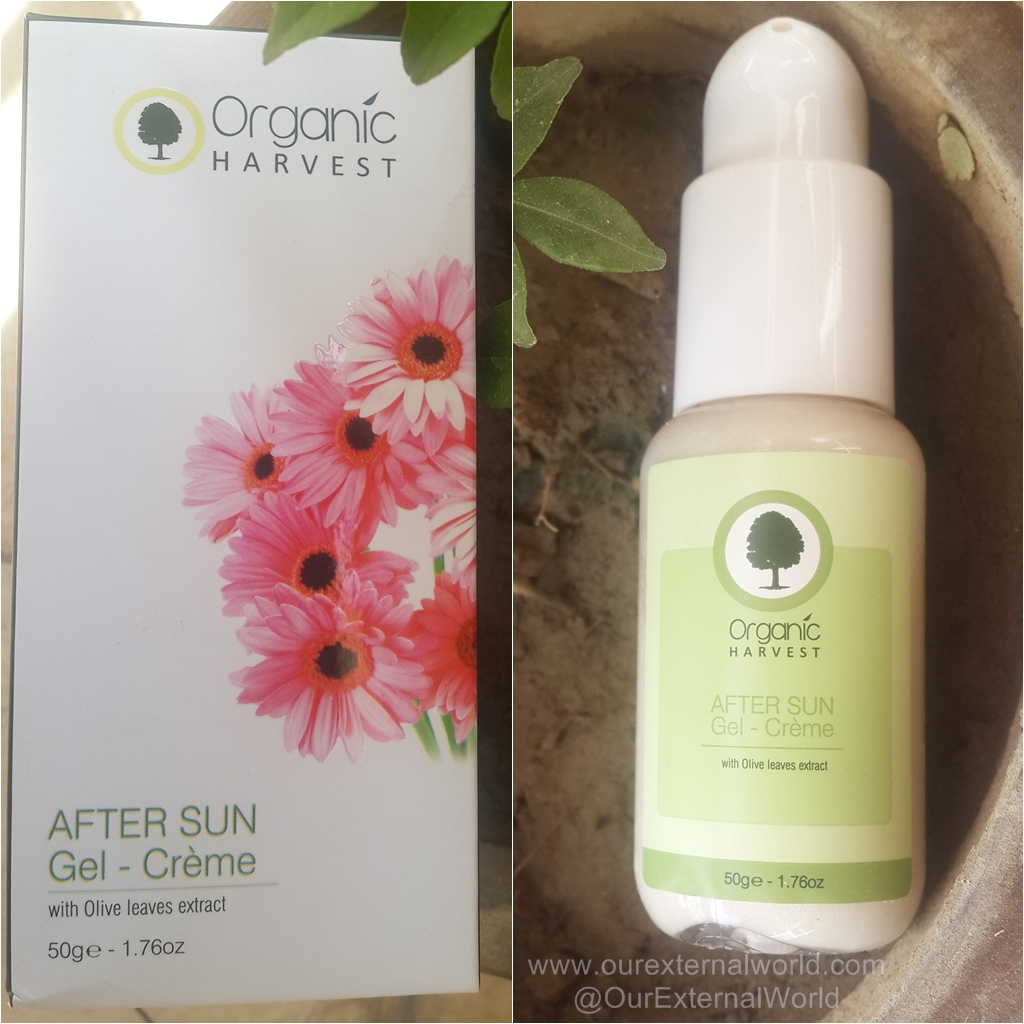 Organic Harvest After Sun Gel Creme Review, Swatches