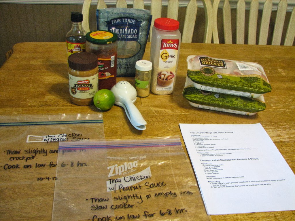Mary Ann's House: October Freezer Cooking: Take 1
