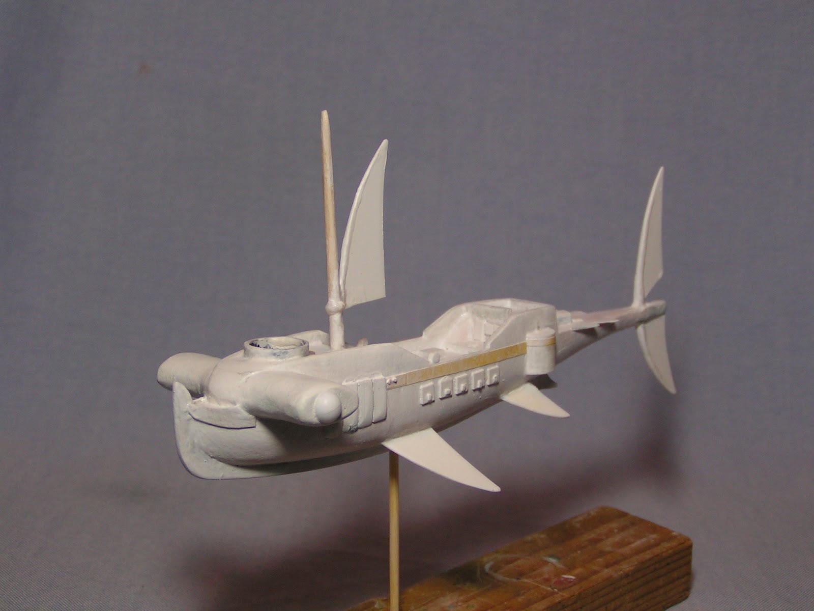 Dampf's modelling page: BS2017 - Hammerhead Shark - part fifteen