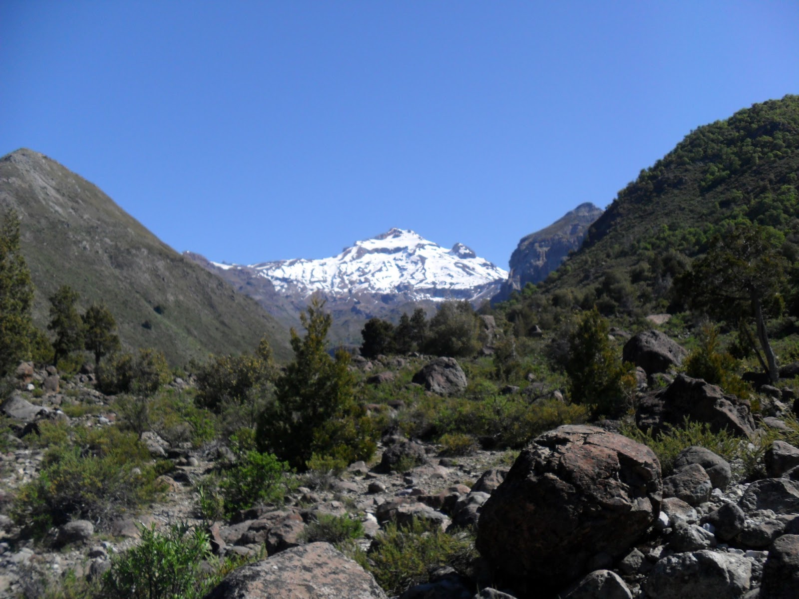 RAUBB: Volcán Nevado de Longaví, Cara Norte