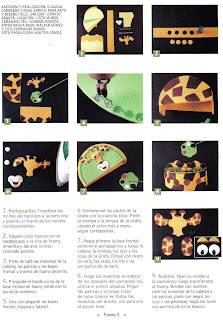 El Rinconcito de las Manualidades de Rosi: Juegos de Baños (jirafas)