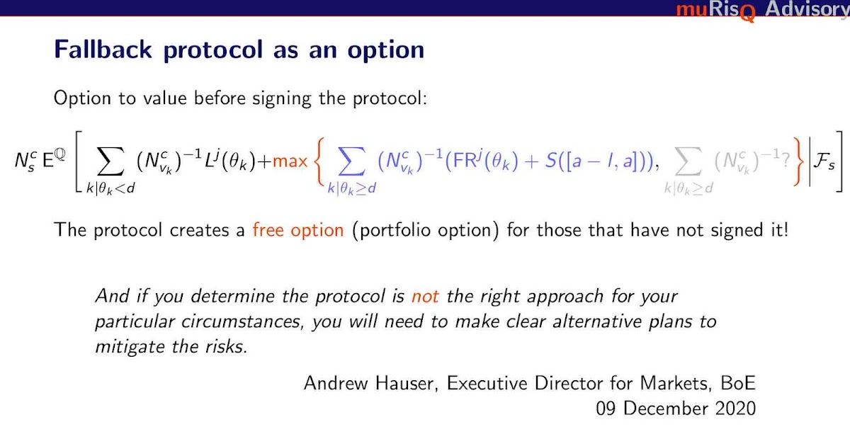 ISDA Fallback as an option