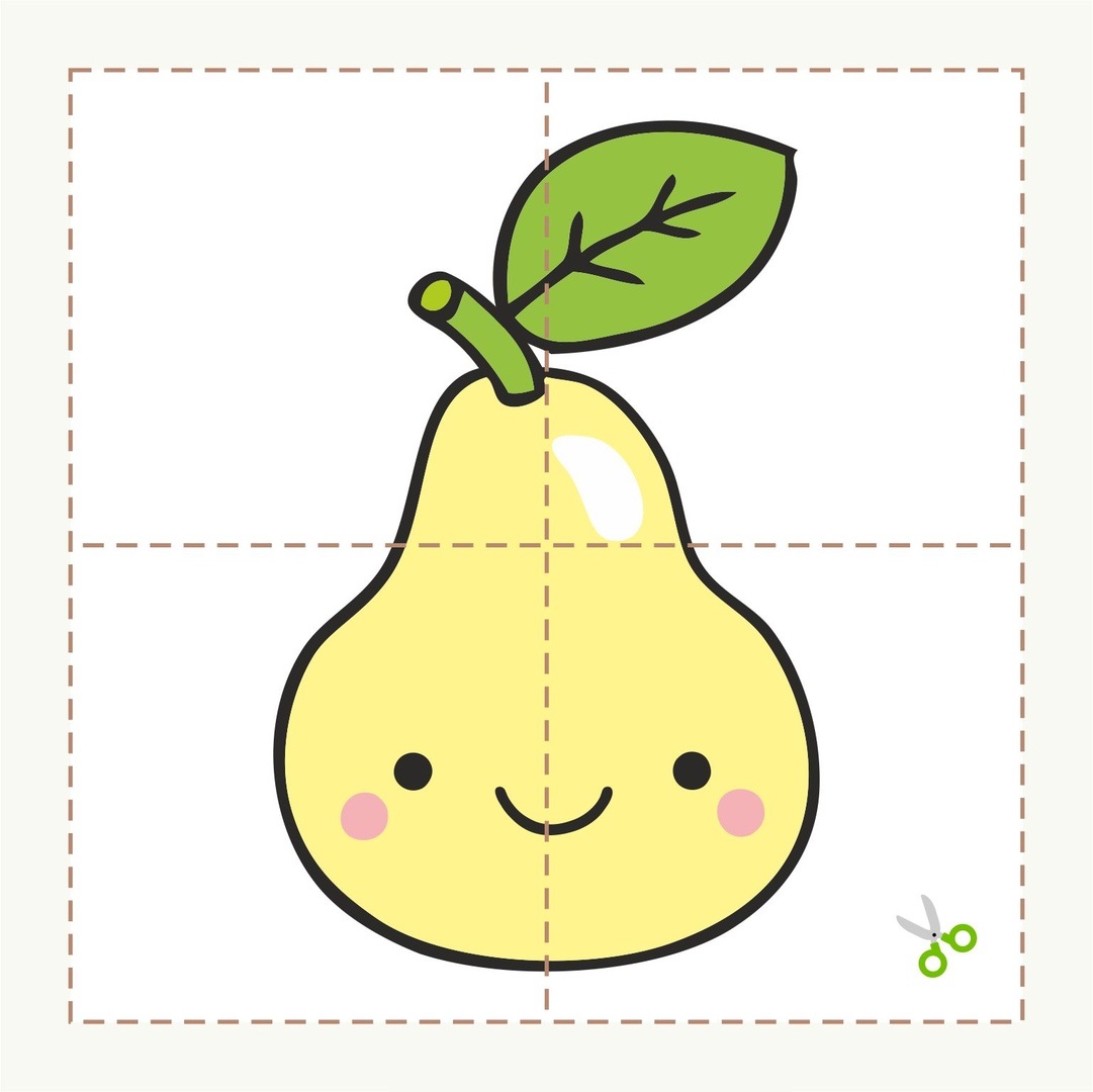 rompecabezas de frutas