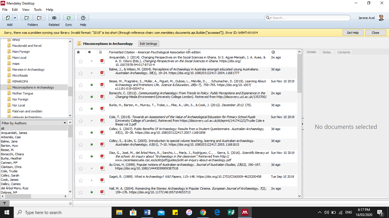Using Mendeley Software for Easy Citation for your
