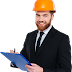Construction Engineer With Clipboard Transparent Image