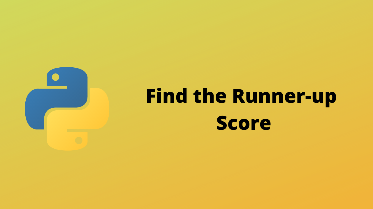 Python Programming Runner Python Programming Runner