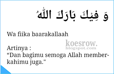 Arti Barakallahu Fii Umrik - Chrisyel