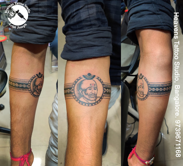 Bangalore`s Best Tattoo Studio Arm Band Tattoo At Heavens Tattoo