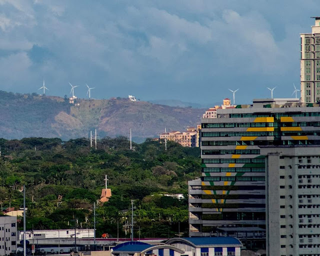 Pililla Windmills seen from Metro Manila