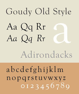 Goudy Old Style CV font