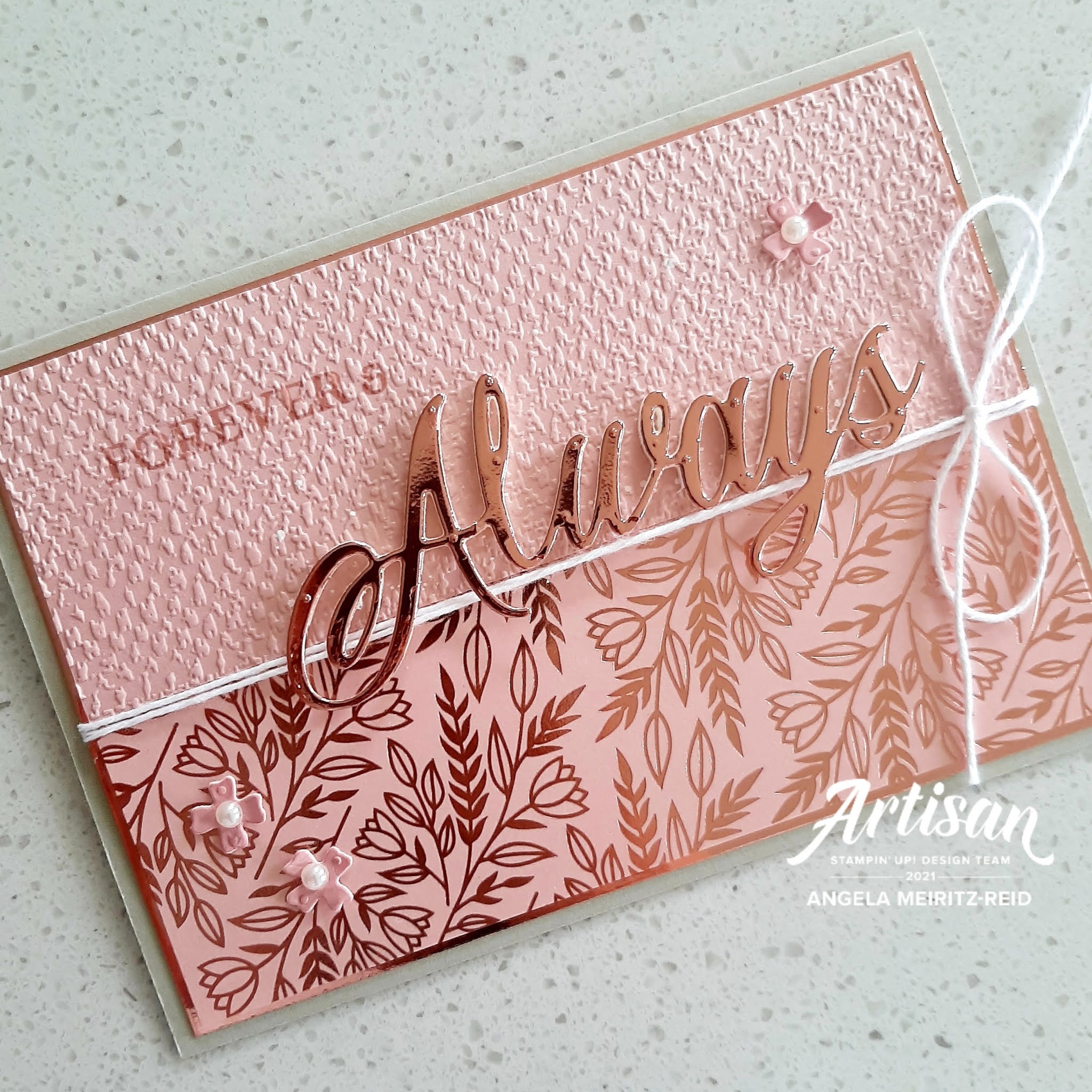 STAMPIN' UP! ARTISAN DESIGN TEAM LOVE YOU ALWAYS SUITE Stamping Beauty