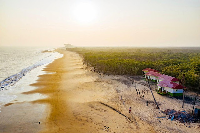 Habalikhati Beach at Bhitarkanika