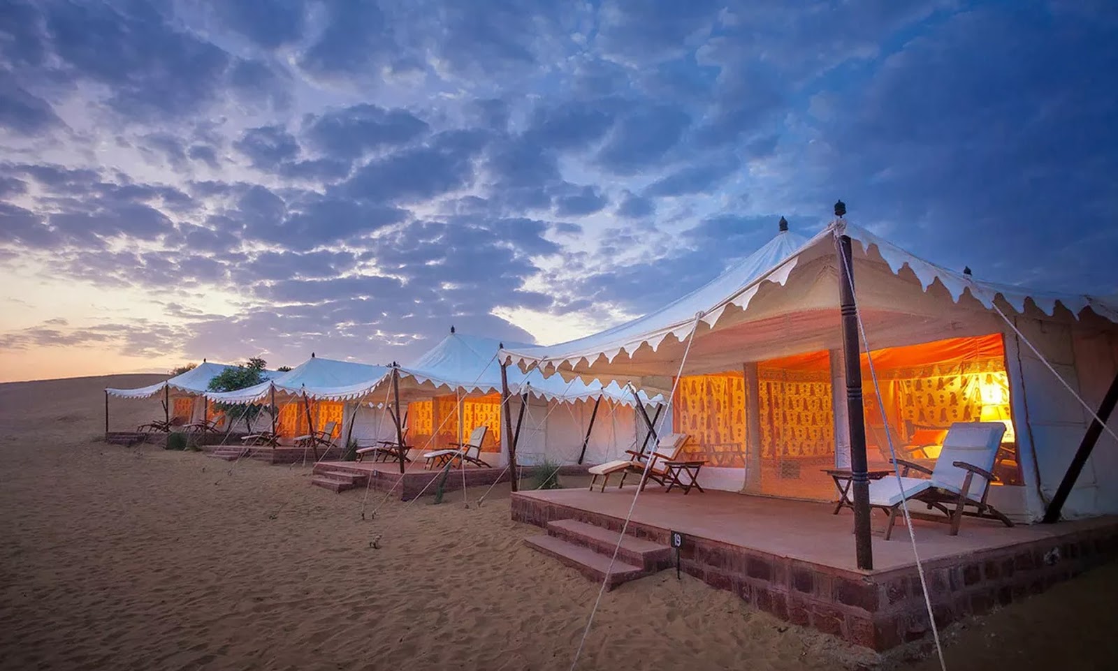 Camping in Sam Sand Dunes, Rajasthan