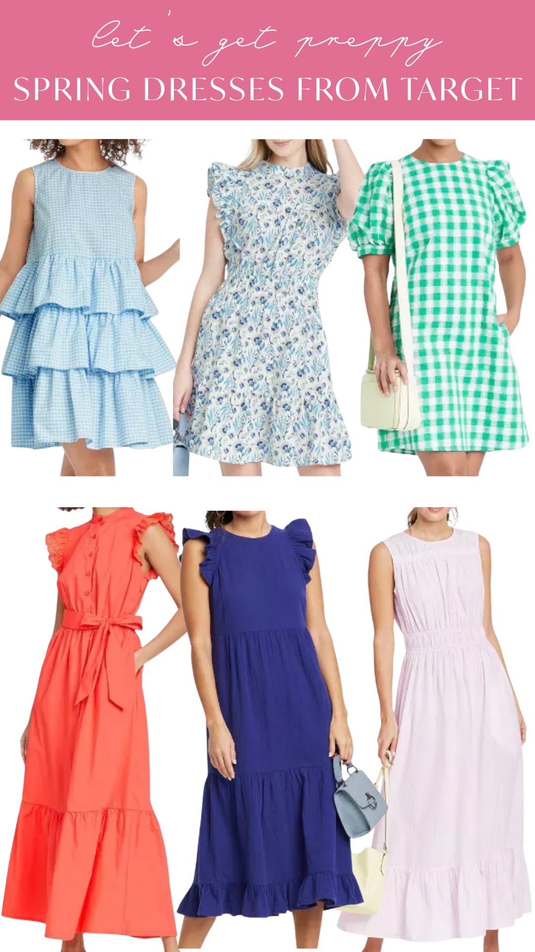 Spring Dresses from Target Under 40 Let's Get Preppy